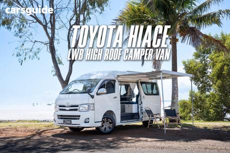 White 2010 Toyota HiAce Commercial CAMPER VAN TRH200R VAN HIGH ROOF GL LWB 4DR AUTO 4SP 2.0I