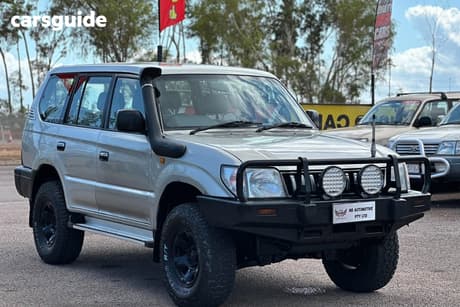 Silver 1998 Toyota Landcruiser Prado Wagon Gxl (4X4)