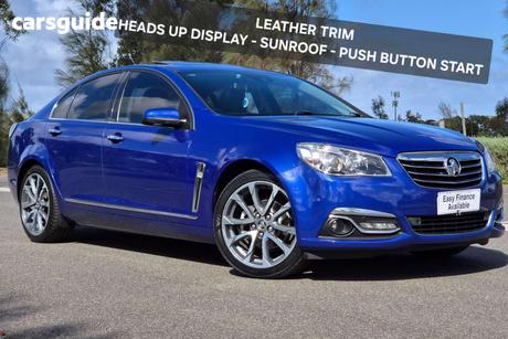 Blue 2016 Holden Calais Sedan V