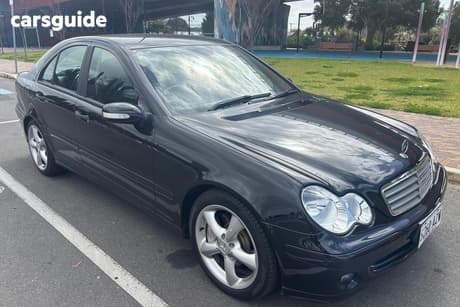 Black 2006 Mercedes-Benz C180 Sedan Kompressor Classic
