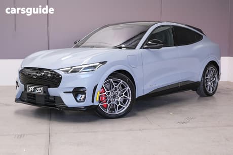 Grey 2025 Ford Mustang Mach-E SUV GT 4X4