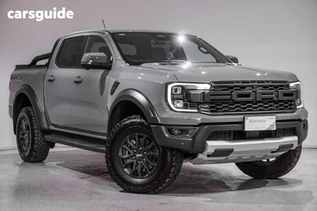 Grey 2023 Ford Ranger Double Cab Pick Up Raptor 3.0 (4X4)