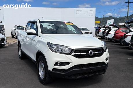 White 2020 Ssangyong Musso Dual Cab Utility Ex