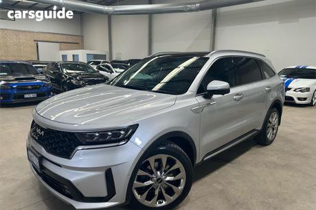 Silver 2022 Kia Sorento Wagon Gt-Line 7 Seat