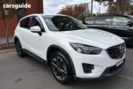 White 2015 Mazda CX-5 Wagon Gt (4X4)