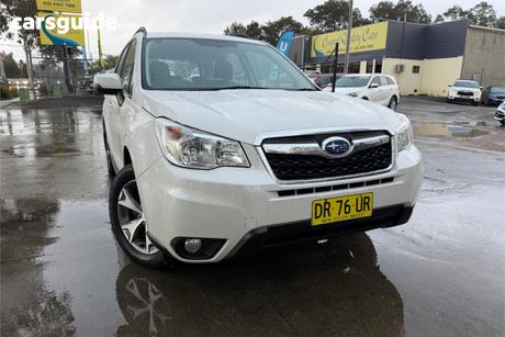 White 2014 Subaru Forester Wagon 2.5I