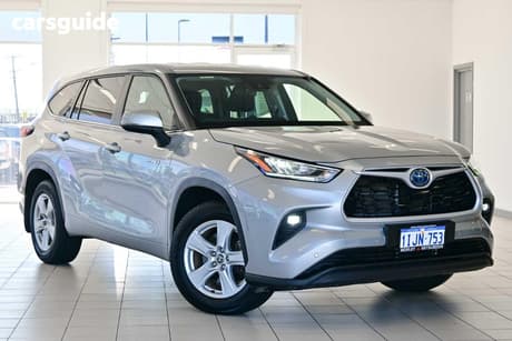 Silver 2024 Toyota Kluger Wagon Gx Hybrid Awd