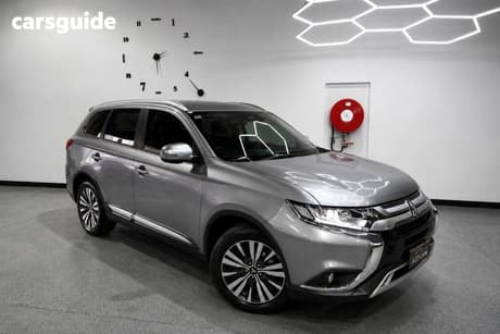 Grey 2018 Mitsubishi Outlander SUV LS 7 SEAT (2WD) ZL MY19