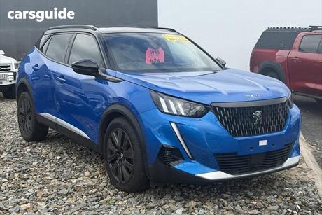 Blue 2021 Peugeot 2008 Wagon Gt Sport