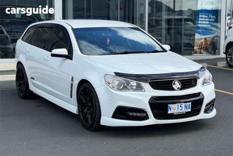 White 2014 Holden Commodore Sportswagon Ss