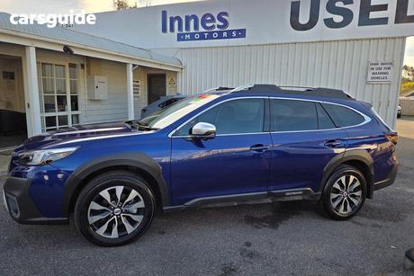 Blue 2022 Subaru Outback Wagon Awd Touring Xt