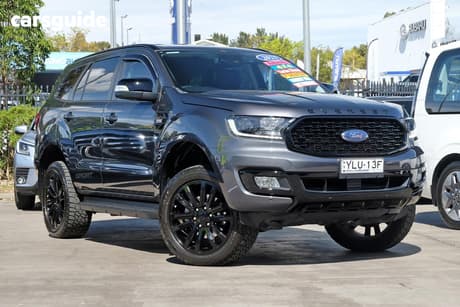 Grey 2021 Ford Everest Wagon Sport (4Wd)