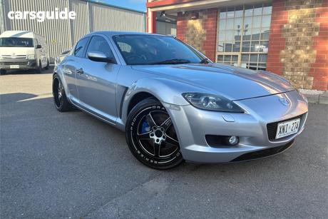 Silver 2005 Mazda RX-8 Coupe
