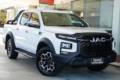 White 2025 JAC T9 UTE Dual Cab Pick-up Haven (4X4)