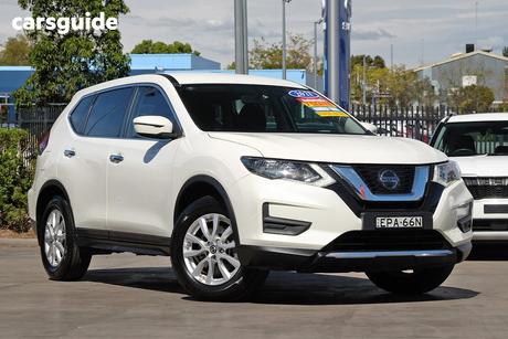 White 2021 Nissan X-Trail Wagon St 7 Seat (2Wd)