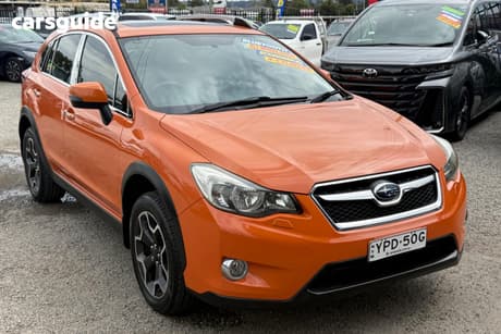 Orange 2012 Subaru XV Wagon 2.0I-S