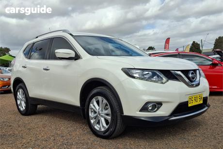White 2016 Nissan X-Trail Wagon St-L (Fwd)