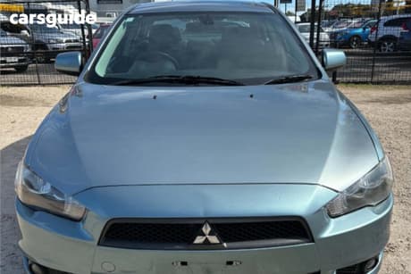 Blue 2009 Mitsubishi Lancer Sedan Vr