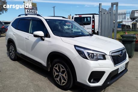 White 2019 Subaru Forester Wagon 2.5I (Awd)