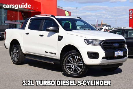 White 2022 Ford Ranger Double Cab Pick Up Wildtrak 3.2 (4X4)