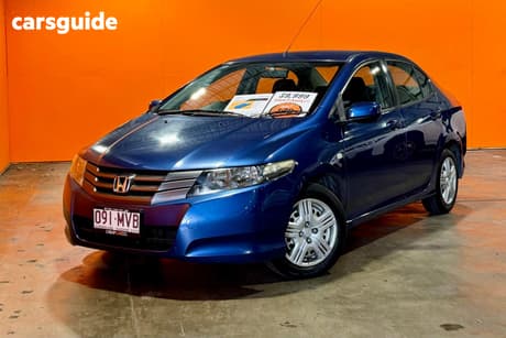 Blue 2010 Honda City Sedan Vti