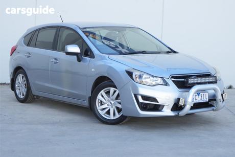Silver 2015 Subaru Impreza Hatchback 2.0I (Awd)