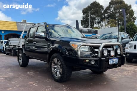 Black 2009 Ford Ranger Dual Cab Pick-up Xl (4X4)