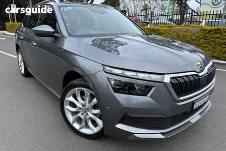 Grey 2022 Skoda Kamiq Wagon Signature 110Tsi