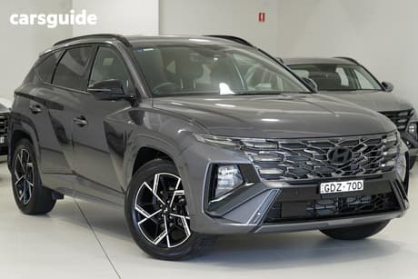 Grey 2024 Hyundai Tucson Wagon Elite N Line (Awd)