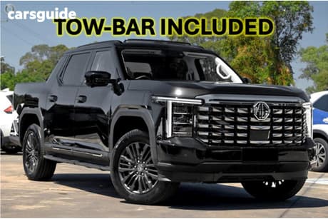 Black 2025 MG Mgu9 Double Cab Pick Up Explore Pro