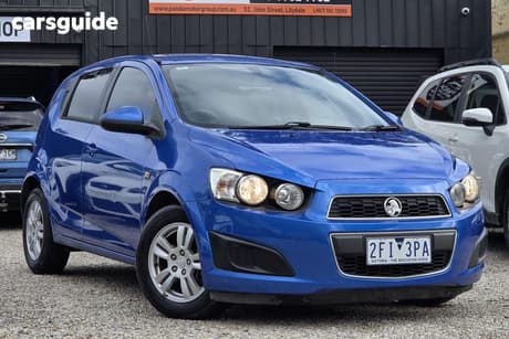 Blue 2012 Holden Barina Hatch CD TM MY13