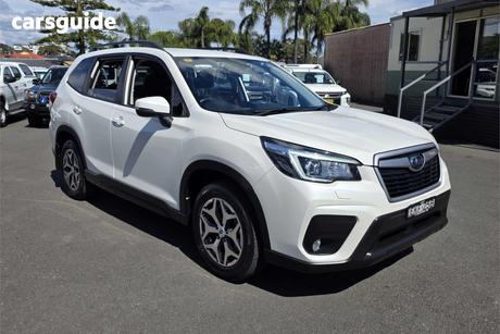 White 2020 Subaru Forester Wagon 2.5I (Awd)
