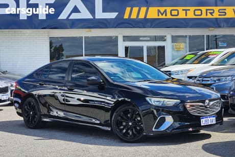 Black 2019 Holden Commodore Liftback Rs (5Yr)