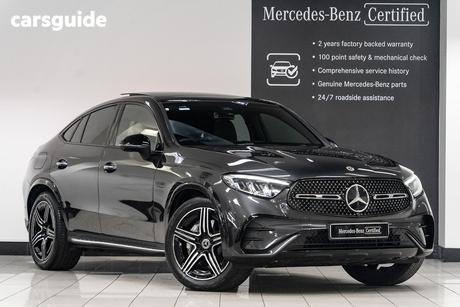 Grey 2026 Mercedes-Benz GLC300 Coupe 4Matic