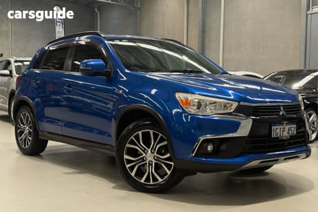 Blue 2017 Mitsubishi ASX Wagon Ls (2Wd)