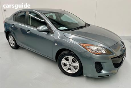 Grey 2012 Mazda 3 Sedan Neo