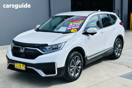 White 2021 Honda CR-V Wagon Vti (2Wd) 5 Seats