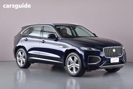 Blue 2021 Jaguar F-Pace Wagon P250 R-Dynamic Se (184Kw)
