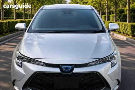 Silver 2020 Toyota Corolla Wagon Touring (Hybrid)