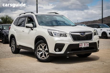 White 2021 Subaru Forester Wagon 2.5I (Awd)