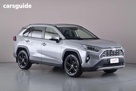 Silver 2021 Toyota RAV4 Wagon Cruiser (2Wd) Hybrid