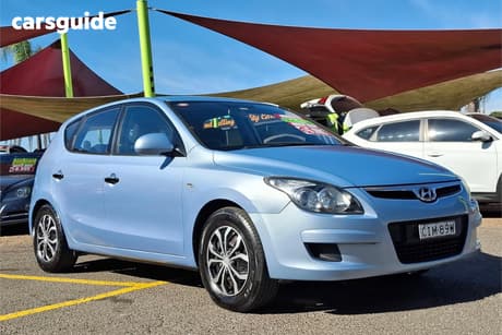 Blue 2010 Hyundai I30 Hatchback Sx