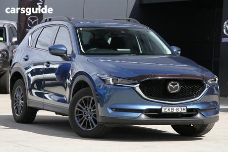 Blue 2020 Mazda CX-5 Wagon Maxx Sport (4X4)