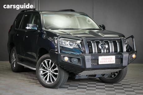 Black 2022 Toyota Landcruiser Prado Wagon Kakadu
