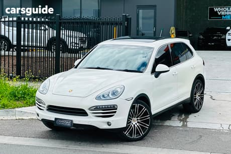 White 2011 Porsche Cayenne Wagon Diesel