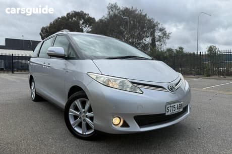 Silver 2009 Toyota Tarago Wagon Glx