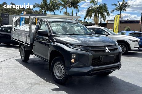 Grey 2022 Mitsubishi Triton Cab Chassis Glx (4X2)