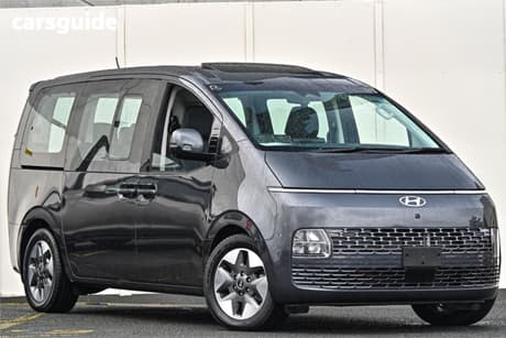 Grey 2021 Hyundai Staria Wagon Highlander