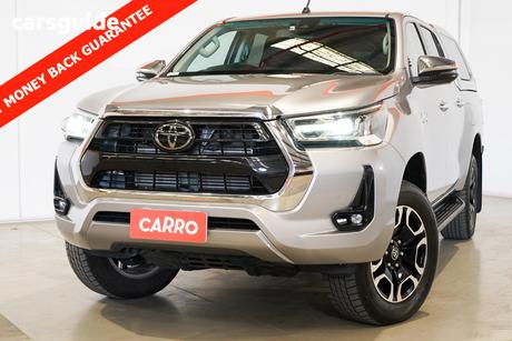 Silver 2021 Toyota Hilux Double Cab Pick Up Sr5 (4X4)