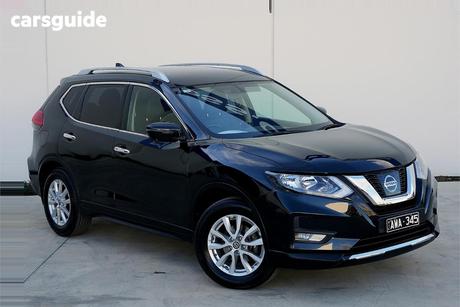 Black 2017 Nissan X-Trail Wagon St-L (4Wd)